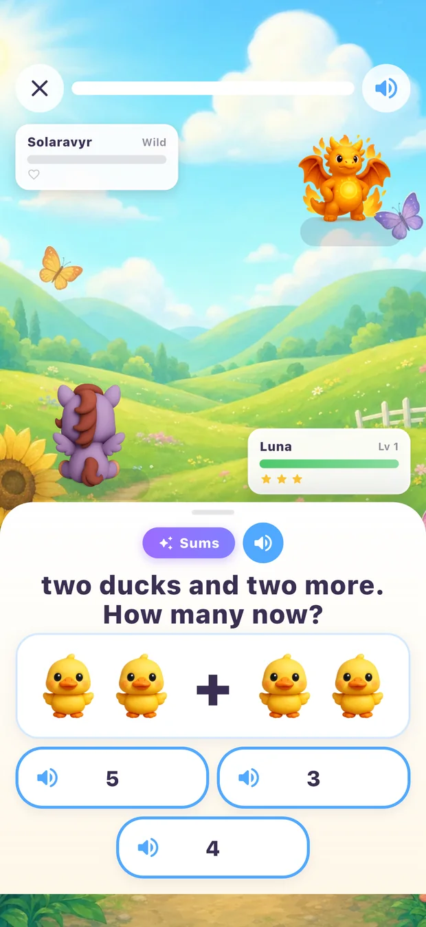 An exercise in the game